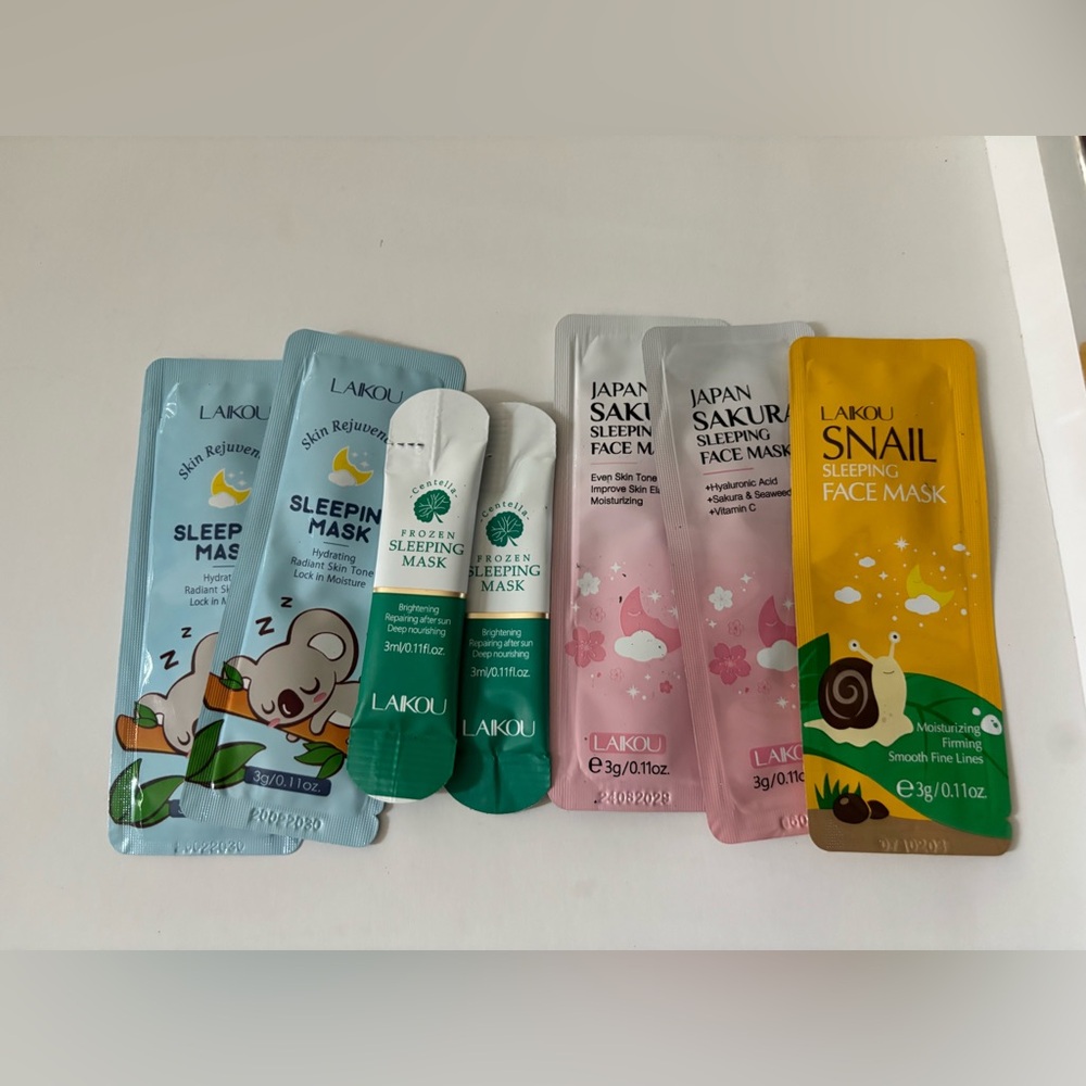 Sleeping Face Mask Variety Set